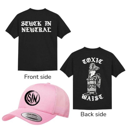 BUNDLE (Toxic Waist + Pink/Black SIN Hat)